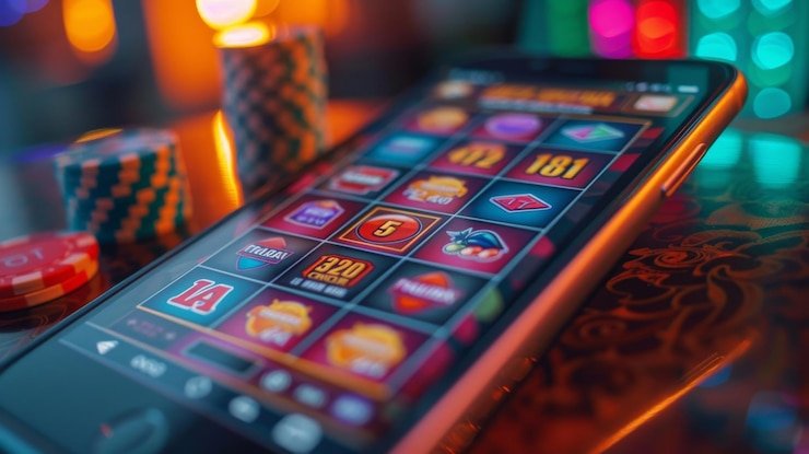 Pengguna memeriksa status transaksi digital